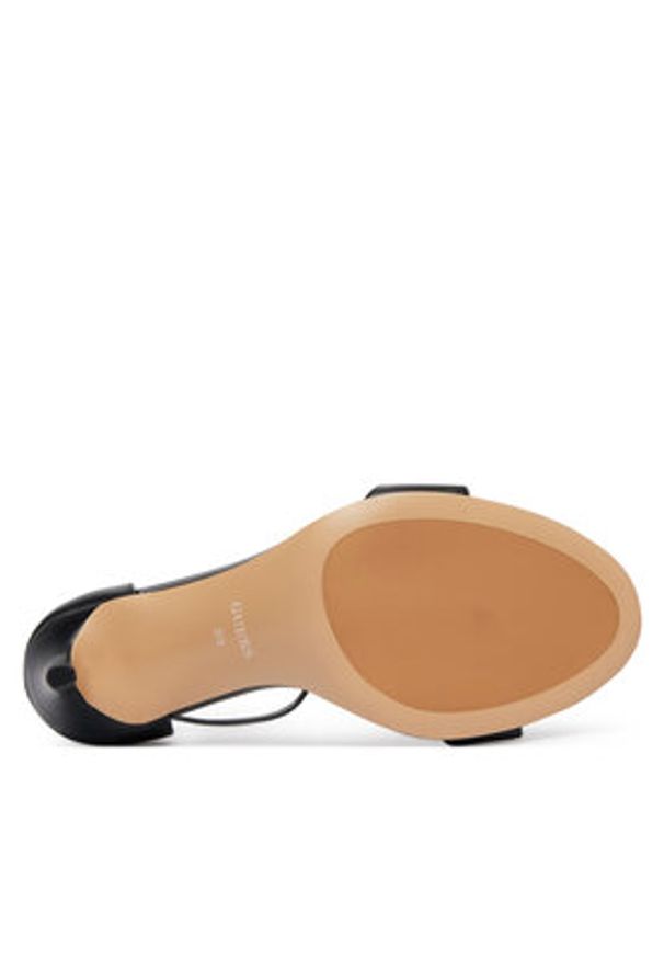 Guess Sandały FLJKAB LEA03 Czarny. Kolor: czarny. Materiał: skóra