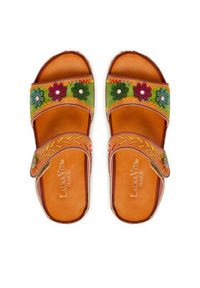 Laura Vita Klapki Dorry 13 Pomarańczowy. Kolor: pomarańczowy. Materiał: skóra #2