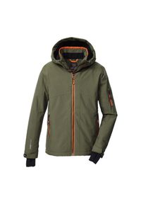 Kurtka narciarska z kapturem dla dzieci Killtec KSW 202. Typ kołnierza: kaptur. Kolor: zielony. Sezon: zima. Sport: narciarstwo #1