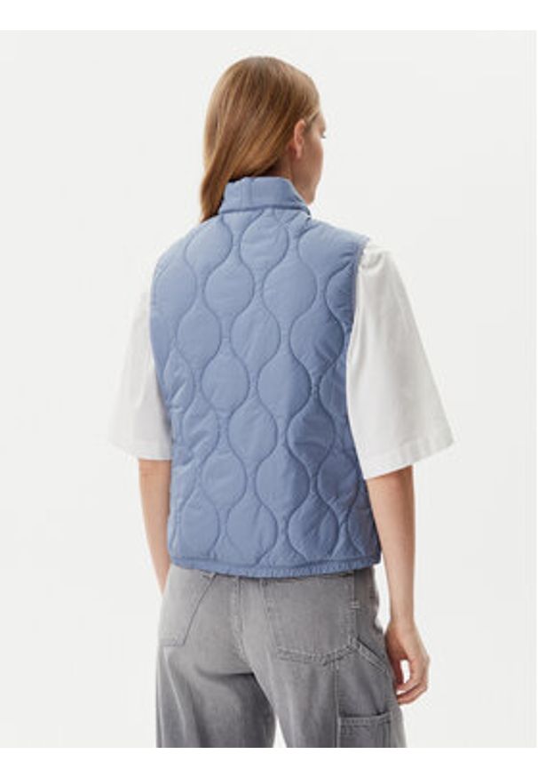 Napapijri Bezrękawnik A-Belle V NP0A4IF8 Niebieski Regular Fit. Kolor: niebieski. Materiał: syntetyk. Długość rękawa: bez rękawów