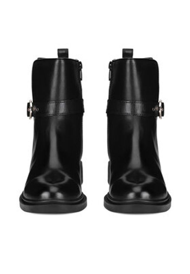 MEXX Botki MX/003C-RST Czarny. Kolor: czarny. Materiał: skóra