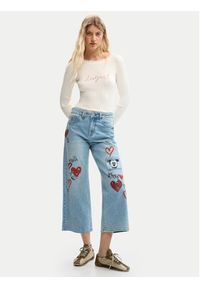 Desigual Jeansy Herry 26SWDD16 Niebieski Straight Fit. Kolor: niebieski #6