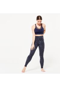 STAREVER - Legginsy do tańca nowoczesnego damskie Starever wysoki stan. Stan: podwyższony. Materiał: elastan, poliamid, materiał. Sport: taniec