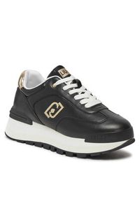 Liu Jo Sneakersy Amazing 28 BA4011 EX014 Czarny. Kolor: czarny. Materiał: skóra #4