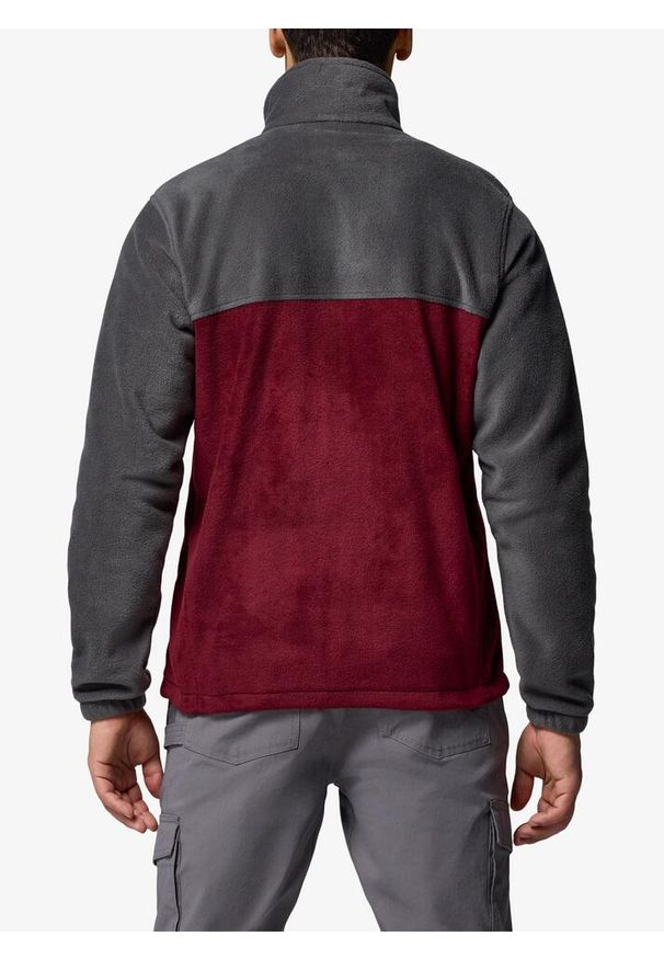 columbia - Polar męski Columbia Steens Mountain 2.0. Kolor: czerwony. Materiał: polar. Sport: turystyka piesza