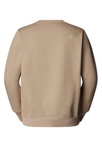 The North Face Bluza Drew Peak NF0A89EK Beżowy Regular Fit. Kolor: beżowy. Materiał: bawełna #3