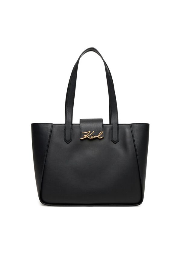 Karl Lagerfeld - KARL LAGERFELD Torebka A3W30133 Czarny. Kolor: czarny. Materiał: skórzane
