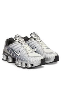 Nike Sneakersy Shox TL Print IH4466 095 Szary jasny. Kolor: szary. Materiał: materiał. Wzór: nadruk #3
