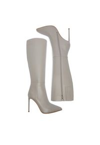 Eva Minge Kozaki EO-EDITH-E234-03B Szary. Kolor: szary. Materiał: skóra #3