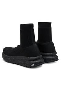 EA7 Emporio Armani Sneakersy X8Z057 XK430 E593 Czarny. Kolor: czarny. Materiał: materiał