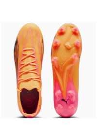 Buty piłkarskie Puma Ultra Ultimate M 107744-03 pomarańczowe. Zapięcie: sznurówki. Kolor: pomarańczowy. Materiał: syntetyk. Szerokość cholewki: normalna. Sport: piłka nożna #5