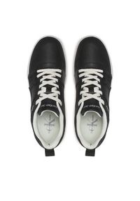 Calvin Klein Jeans Sneakersy Basket Cupsole R Lth-Tpu Insert YM0YM00575 Czarny. Kolor: czarny. Materiał: skóra #4