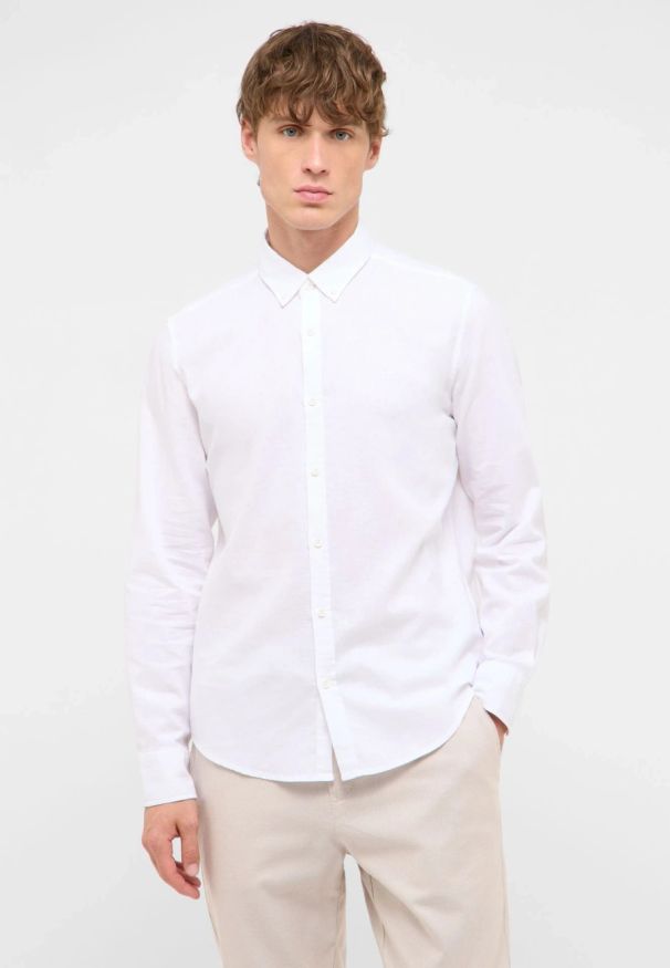 Męska Koszula Mustang Style Rawlins Bright White 1017539 2007