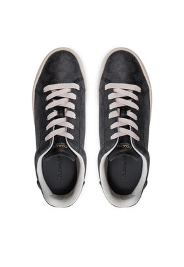 Coach Sneakersy CW970 Szary. Kolor: szary. Materiał: skóra