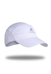 FJORK MERINO - Ultralekka czapka do biegania. Kolor: biały. Materiał: poliester