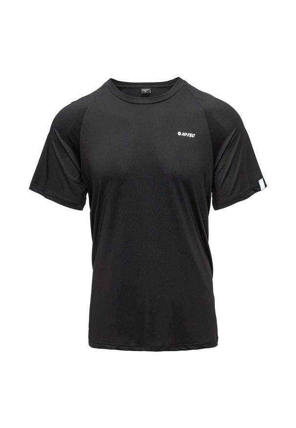 Hi-tec - T-shirt Męski Z Krótkim Rękawem Hine. Kolor: czarny. Długość rękawa: krótki rękaw. Długość: krótkie. Sport: turystyka piesza