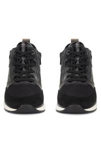 Remonte Sneakersy D1G71-03 Czarny. Kolor: czarny. Materiał: materiał #4