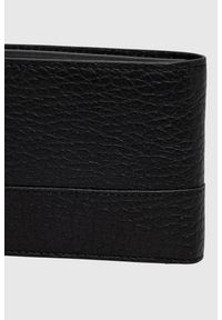 Guess - GUESS Czarny portfel męski Torino Bifold. Kolor: czarny. Materiał: skóra #3