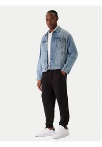 TOMMY HILFIGER - Tommy Hilfiger Spodnie dresowe Essential MW0MW37236 Czarny Regular Fit. Kolor: czarny. Materiał: bawełna #2