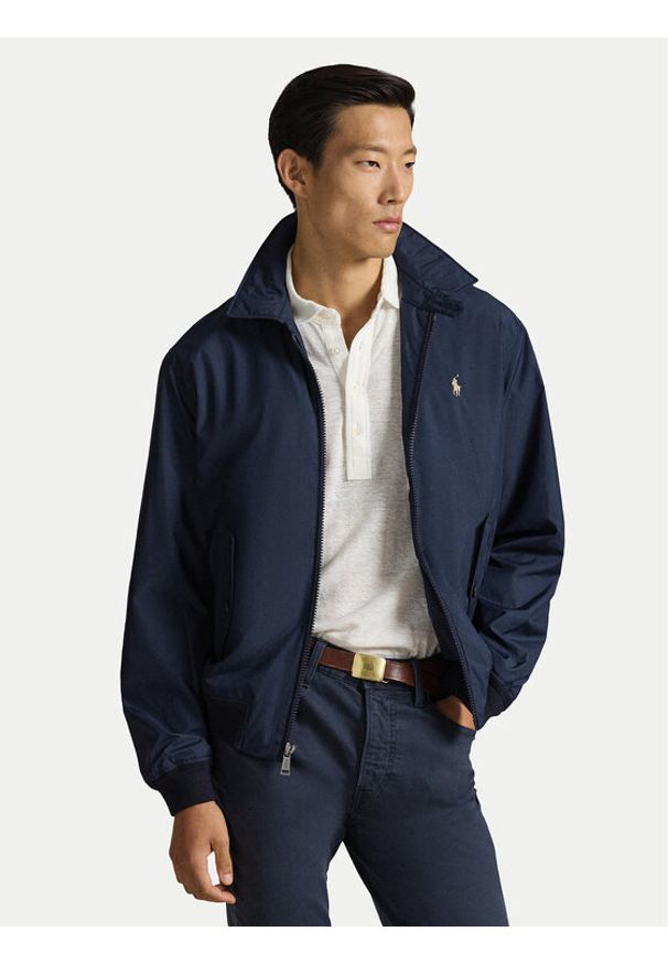 Polo Ralph Lauren Kurtka przejściowa 710970434001 Granatowy Regular Fit. Typ kołnierza: polo. Kolor: niebieski. Materiał: syntetyk