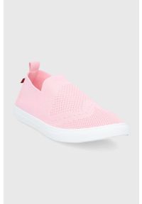 Big-Star - Big Star Tenisówki damskie kolor różowy. Nosek buta: okrągły. Kolor: różowy. Szerokość cholewki: normalna #5