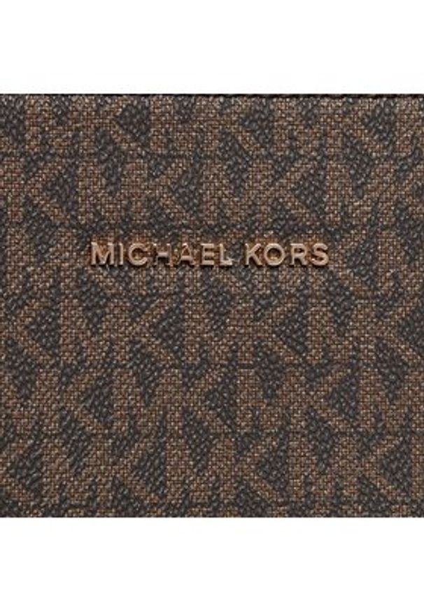 MICHAEL Michael Kors Torebka Temple Tote 30R4G1LT3B Brązowy. Kolor: brązowy. Materiał: skórzane