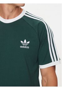 Adidas - adidas T-Shirt adicolor Classics 3-Stripes IY8720 Zielony Slim Fit. Kolor: zielony. Materiał: bawełna #3