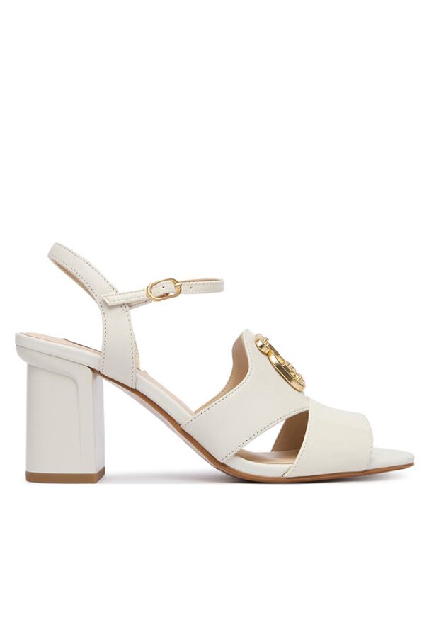 Liu Jo Sandały Brooke 01 SA6051 PX695 Kremowy. Kolor: kremowy. Materiał: skóra