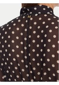 LOLA CASADEMUNT Sukienka codzienna MF2516006 Czarny Regular Fit. Okazja: na co dzień. Kolor: czarny. Materiał: syntetyk. Typ sukienki: proste. Styl: casual #4