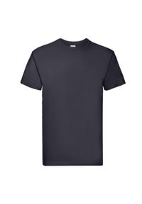 FRUIT OF THE LOOM - Koszulka Unisex Dla Dorosłych Super Premium. Kolor: niebieski