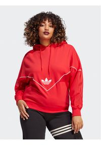Adidas - adidas Bluza Next IC5379 Czerwony Regular Fit. Kolor: czerwony. Materiał: bawełna