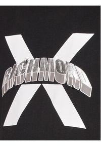 Richmond X T-Shirt UMA23007TS Czarny Regular Fit. Kolor: czarny. Materiał: bawełna