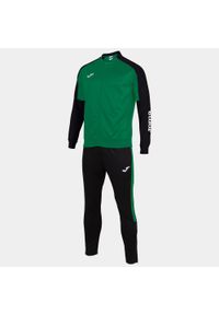 Dres do piłki nożnej dla dzieci Joma Boy Eco championship. Kolor: czarny, zielony, wielokolorowy. Materiał: dresówka. Styl: sportowy