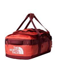Torba The North Face Base Camp Voyager 42L 0A52RQEED1 - czerwona. Kolor: czerwony. Materiał: nylon. Wzór: paski #1