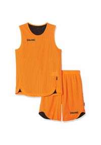 SPALDING - Odwracalny zestaw dziecięcy Spalding. Kolor: czarny, wielokolorowy, pomarańczowy. Materiał: materiał. Sport: fitness, koszykówka #1