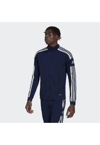 Adidas - Bluza męska adidas Squadra 21 Training. Kolor: biały, wielokolorowy, niebieski. Sport: piłka nożna