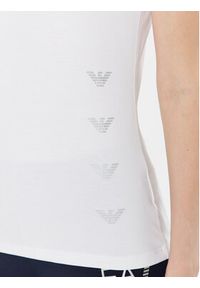 EA7 Emporio Armani T-Shirt 3RTT08 TJDZZ 1100 Biały Regular Fit. Kolor: biały. Materiał: bawełna #3