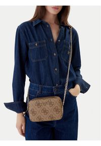 Guess Torebka Noelle II HWSO96 72140 Beżowy. Kolor: beżowy. Materiał: skórzane #1