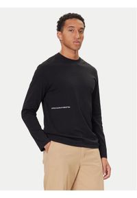 United Colors of Benetton - United Colors Of Benetton Koszulka piżamowa 30964M021 Czarny Regular Fit. Kolor: czarny. Materiał: bawełna