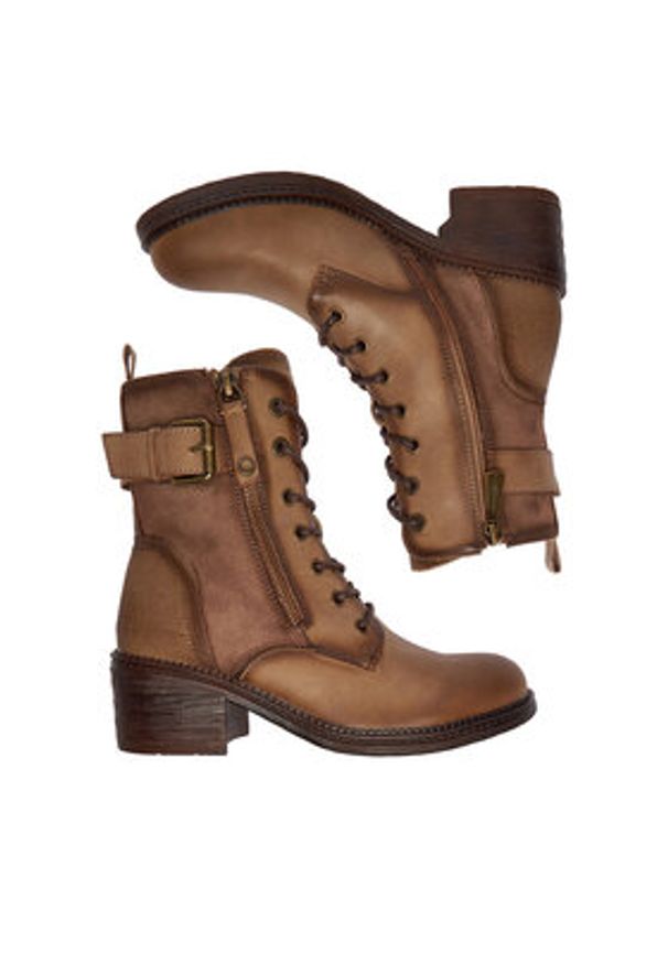 Beverly Hills Polo Club Trzewiki EO-WS12630-01 Brązowy. Kolor: brązowy. Materiał: materiał