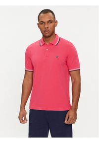 United Colors of Benetton - United Colors Of Benetton Polo 3WG9J3181 Różowy Regular Fit. Typ kołnierza: polo. Kolor: różowy. Materiał: bawełna