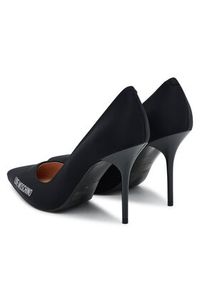 Love Moschino - LOVE MOSCHINO Szpilki JA10299G1NIM000040 Czarny. Kolor: czarny. Materiał: materiał. Obcas: na szpilce #3