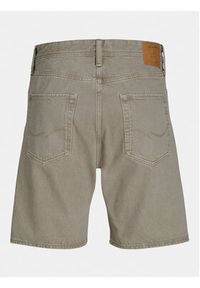 Jack & Jones - Jack&Jones Szorty jeansowe Tony 12249043 Beżowy Loose Fit. Kolor: beżowy. Materiał: bawełna #3
