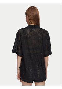 Adidas - adidas T-Shirt Farm Rio KR0238 Czarny Loose Fit. Kolor: czarny. Materiał: syntetyk #4