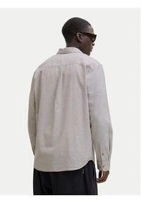 Jack & Jones Koszula Summer 12289174 Beżowy Regular Fit. Kolor: beżowy. Materiał: bawełna #4