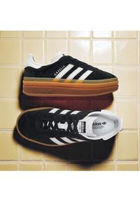 Adidas - adidas Sneakersy Gazelle Bold IE0876 Czarny. Kolor: czarny. Materiał: zamsz, skóra. Model: Adidas Gazelle #3