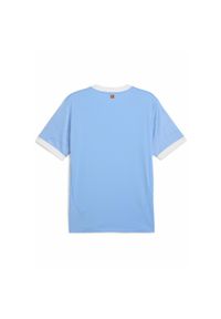 Puma - Męska koszulka domowa Malmö FF PUMA Team Light Blue White. Kolor: biały, wielokolorowy, niebieski