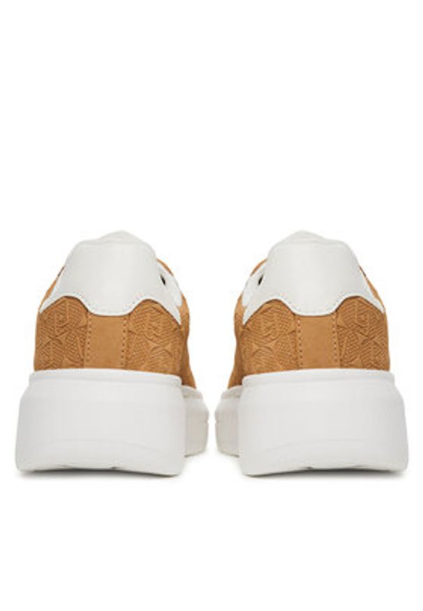 Liu Jo Sneakersy Babol 01 4A5737 TX098 Brązowy. Kolor: brązowy. Materiał: skóra