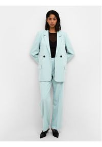 Karen by Simonsen Spodnie materiałowe Malissa 10104795 Niebieski Straight Fit. Kolor: niebieski. Materiał: syntetyk #7