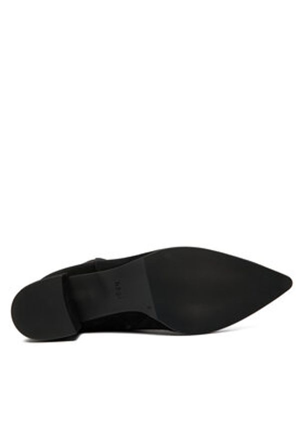 HÖGL Kozaki 0-104722-01000 Czarny. Kolor: czarny. Materiał: materiał